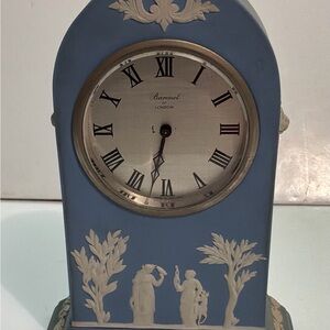 Wedgwood Blue and Cream Wall Clock